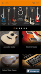 Mobile Screenshot of guitarpusher.com